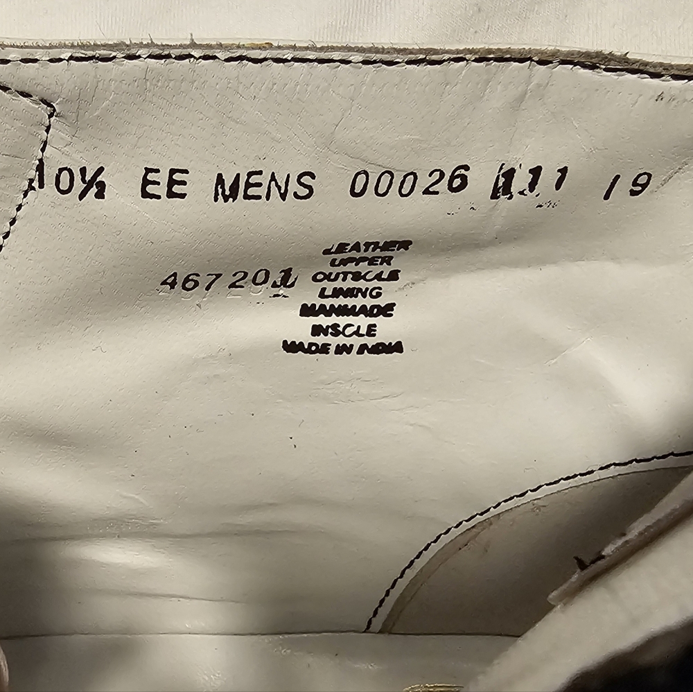 Stacy Adams Madison Spectator Spat Cap Toe Size 10.5 - Picture 10 of 11